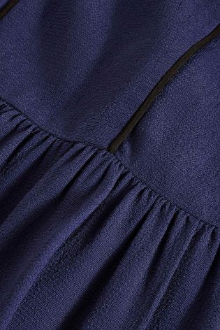 Cobalt Flippy Long Sleeve Dress